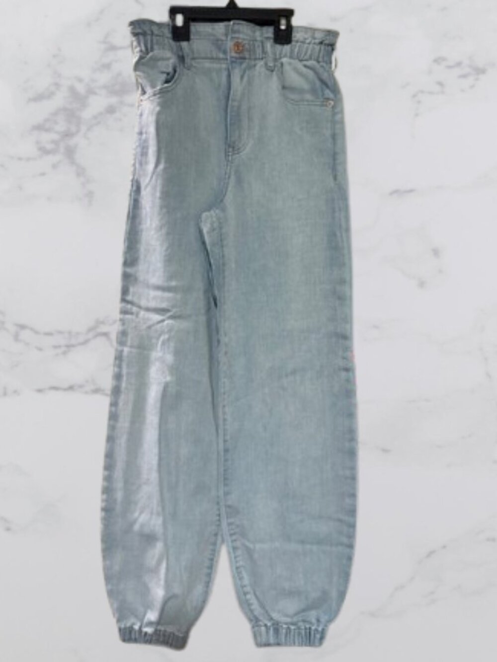 Express Super High Waisted Super soft Jogger Jeans Size OR